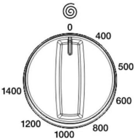 TEKA TKE 1400 T - SELECTOR DE CENTRIFUGADO - 1
