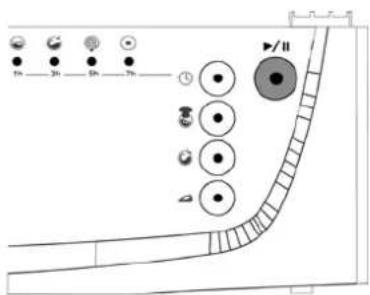 TEKA TKE 1400 T - BOTON DE START/PAUSA - 1