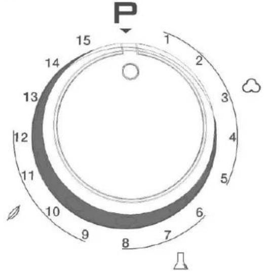 TEKA TKD 1280 T - PROGRAMMKNOPF - 1