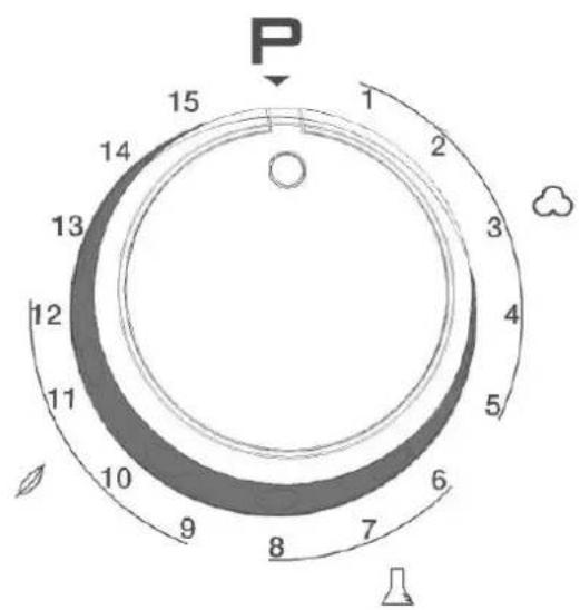 TEKA TKD 1280 T - PROGRAM KNOB - 1