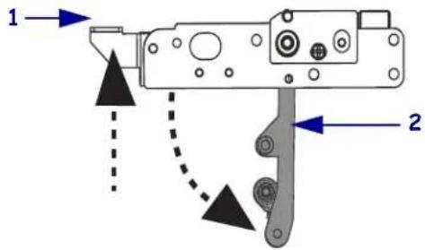 ZEBRA 170PAX4 - Pour charger le papier, procedede comme suit : - 8