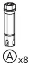 Projecta Ceiling mounting kit - EASY INSTALL - 2