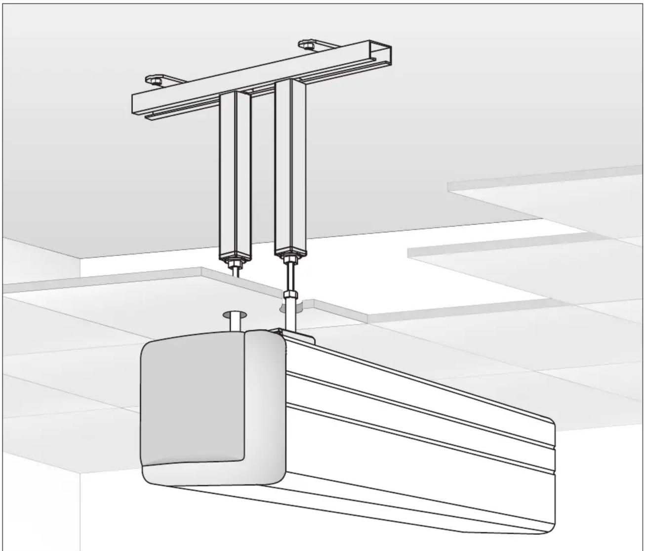 Projecta Ceiling mounting kit - EASY INSTALL - 1