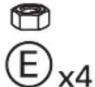 Projecta Ceiling mounting kit - EASY INSTALL - 6
