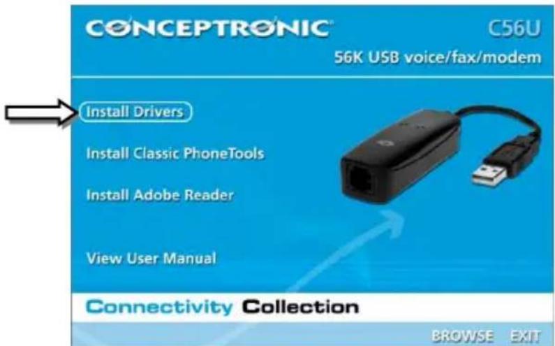 CONCEPTRONIC C56U - Treiberinstallation - 1
