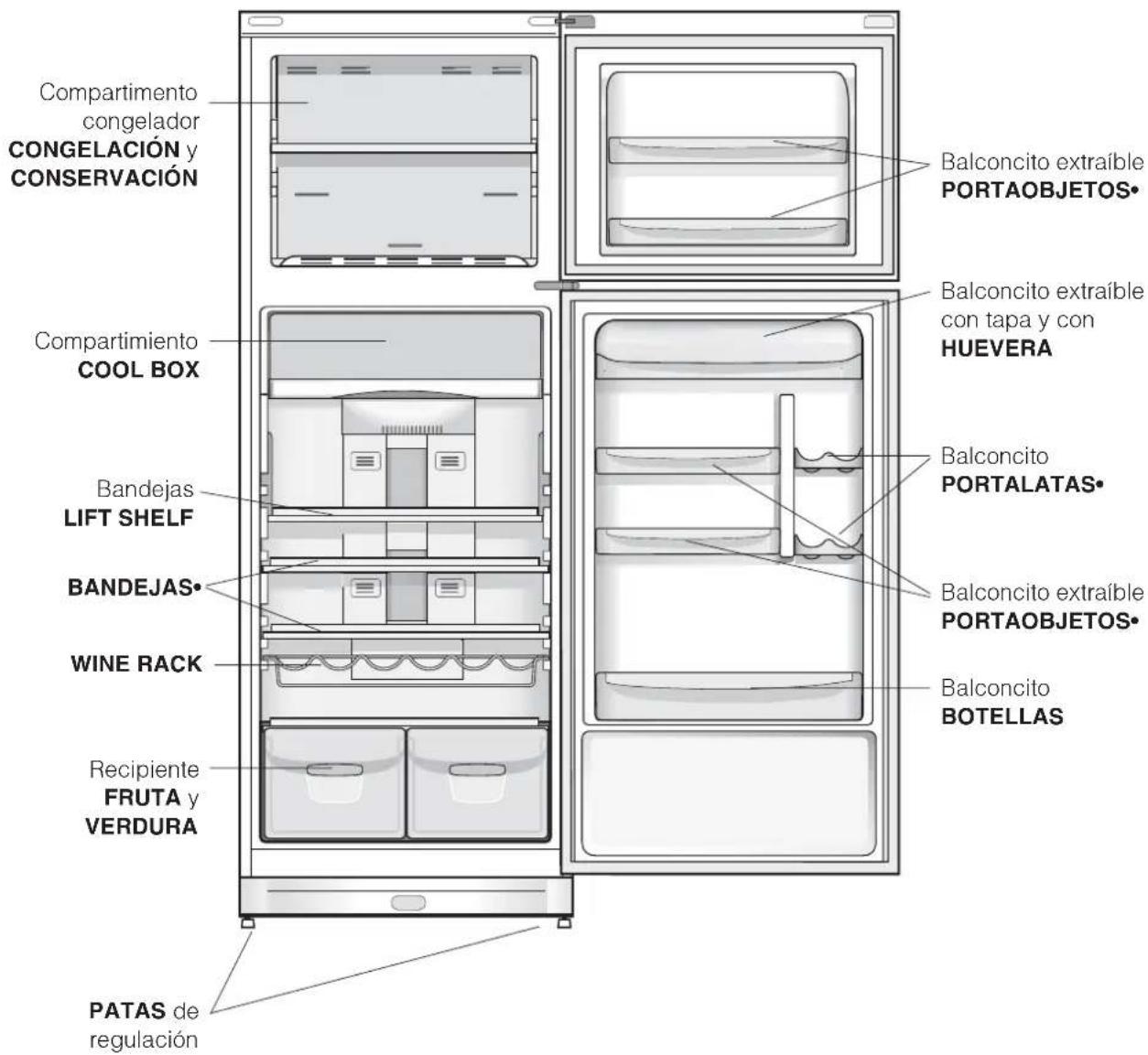 INDESIT Doble puerta TAN 6 FNF NX D - Vista de conjunto - 1
