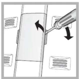 INDESIT Doble puerta TAN 6 FNF NX D - Remplacement de l'ampoule d'éclairage - 1