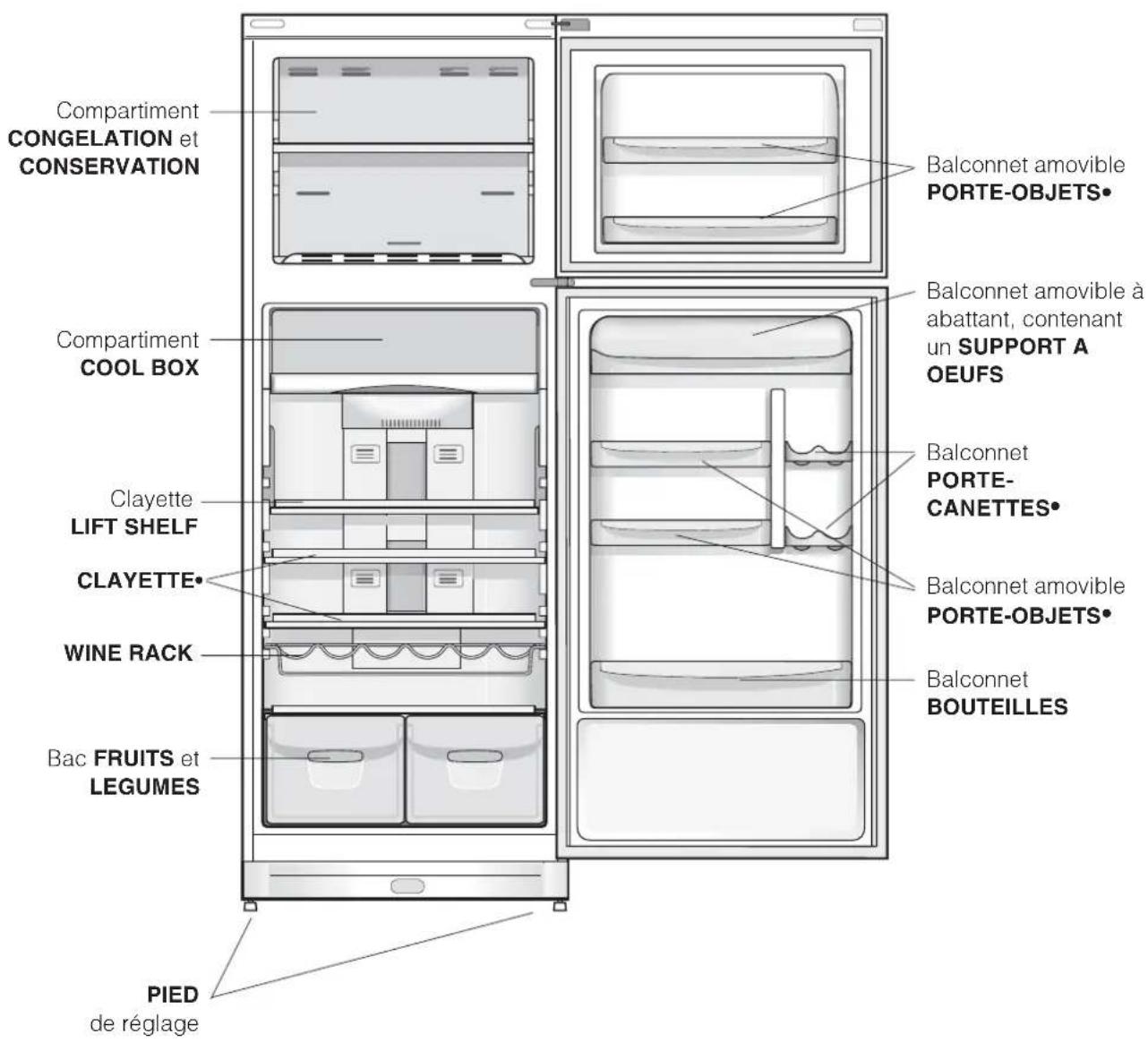 INDESIT Doble puerta TAN 6 FNF NX D - Vue d'ensemble - 1