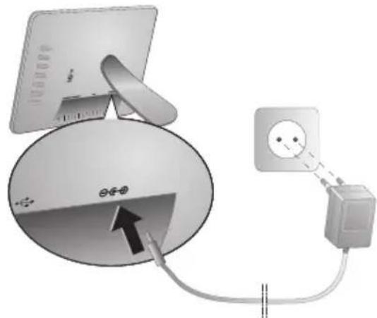 AGFAPHOTO AF 5105MS - Zapojenie napajacieho kábla - 1