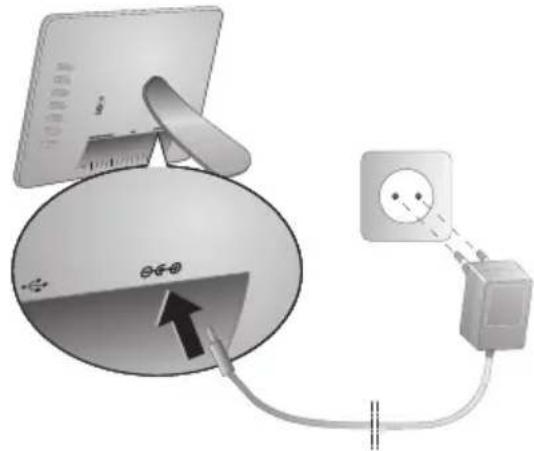 AGFAPHOTO AF 5105MS - Netzkabel anschließen - 1