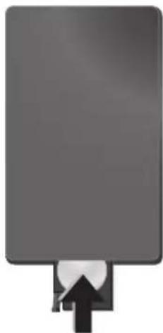 AGFAPHOTO AF 5105MS - Inlaggning eller byte av batteri på fjärrkontrollen - 3