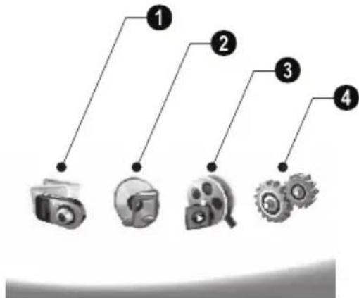 AGFAPHOTO AF 5105MS - A menüfunkciók áttekintése - 1
