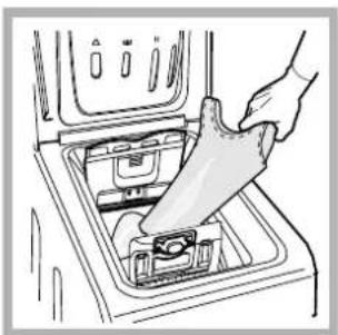 INDESIT WITXL 109 - How to open and to close the drum - 3