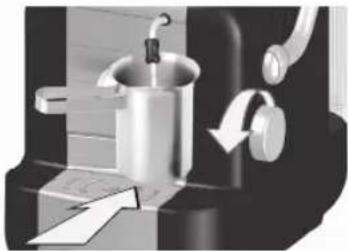 PHILIPS Saeco Lavazza A Modo Mio Extra - FYLDNING AF VANDKREDSLØBET - 3