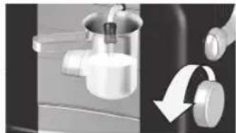 PHILIPS Saeco Lavazza A Modo Mio Extra - DISTRIBUTION DE VAPEUR ET PREPARATION DU CAPPUCCINO - 7