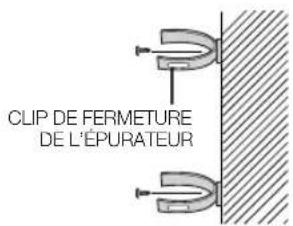 CLIP DE FERMETURE DE L'ÉPURATEUR
