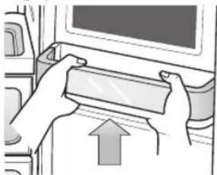 SAMSUNG RSH5UTRS - DE KOELKASTACCESSOIRES VERWIJDEREN - 3