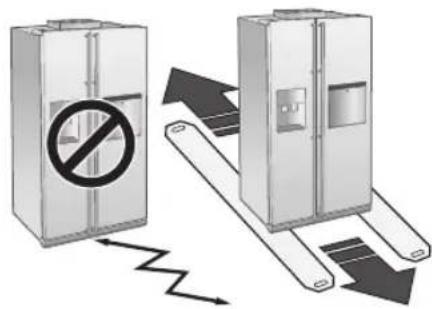 SAMSUNG RSH5UTRS - Déplacement de votre réfrigérateur - 2