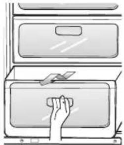 SAMSUNG RSH5UTRS - DE KOELKASTACCESSOIRES VERWIJDEREN - 2