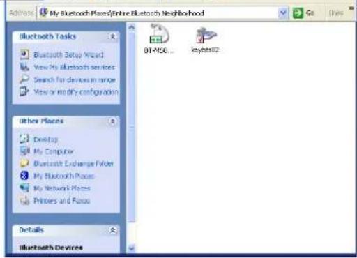 KeySonic ACK3400 BT - Keyboard installation under Bluetooth driver software WIDCOMM - 8