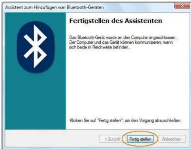 KeySonic ACK3400 BT - Installation des mitgelieferten Bluetooth-Adapters unter Windows XP / Vista - 8