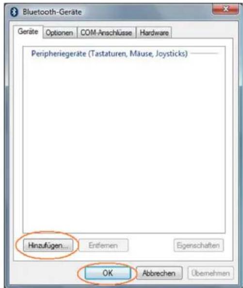 KeySonic ACK3400 BT - Installation des mitgelieferten Bluetooth-Adapters unter Windows XP / Vista - 4