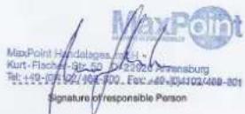 KeySonic ACK3400 BT - Declaration of Conformity - 1