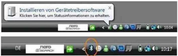 KeySonic ACK3400 BT - Installation des mitgelieferten Bluetooth-Adapters unter Windows XP / Vista - 3