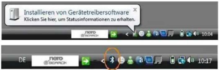KeySonic ACK3400 BT - Installation of the included Bluetooth adapter under Windows XP / Vista - 3