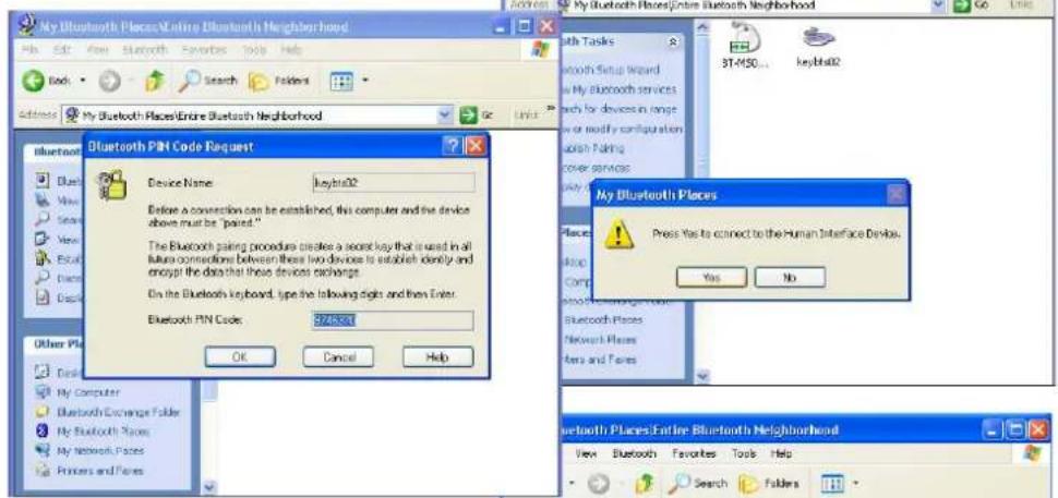 KeySonic ACK3400 BT - Keyboard installation under Bluetooth driver software WIDCOMM - 6