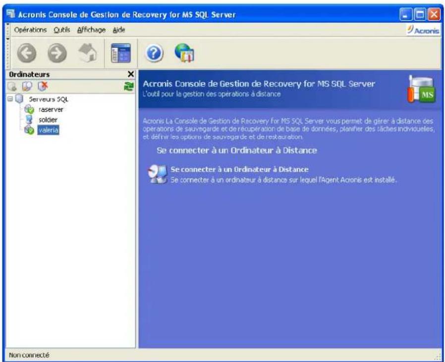 ACRONIS Recovery for MS SQL Server - Zone principale - 1
