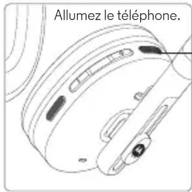 MOTOROLA Moto Q8 - Étape 1 : Charge et mise sous tension - 3