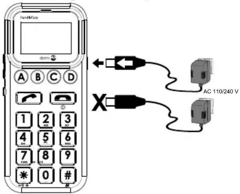 DORO 326i gsm - Carga - 1
