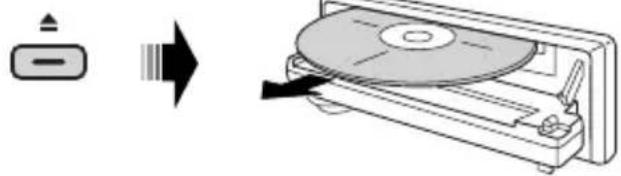 JVC KDPDR50 - Comment forcer l'éjection d'un disque - 2