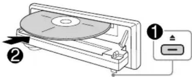 JVC KDPDR50 - Lecture d'un disque dans l'autoradio - 1