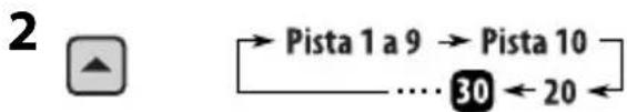 JVC KDPDR50 - Salto rápido de las pistas durante la reproducción - 2