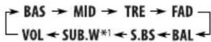 JVC KDPDR50 - Adjusting the sound - 2