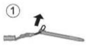 PANASONIC Toughbook 19 - Attacher le stylet à l'ordinateur - 2