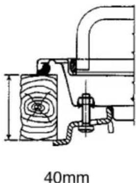 CDA HCE550WH - Instructions pour l'encastrement dans les meubles - 5