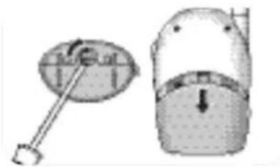 PHILIPS SCX465 - Sostituire il pacco batterie dell'unità Genitore - 1