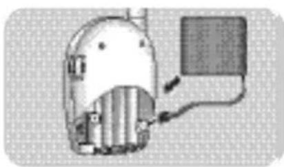 PHILIPS SCX465 - Udskifting af forældreenhedens batterienhed - 3