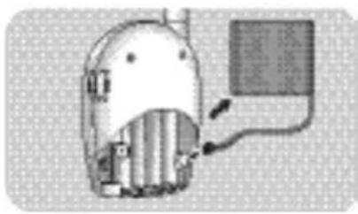 PHILIPS SCX465 - Sostituire il pacco batterie dell'unità Genitore - 2