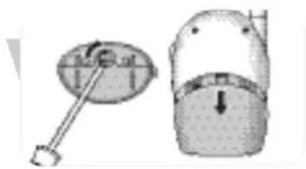 PHILIPS SCX465 - Ebeveyn üntesi pil paketini degişirme - 1