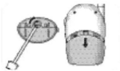 PHILIPS SCX465 - Udskifting af forældreenhedens batterienhed - 1