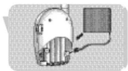 PHILIPS SCX465 - Ebeveyn üntesi pil paketini degişirme - 3