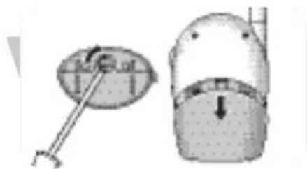 PHILIPS SCX465 - Switching the LINK alarm on and off - 1