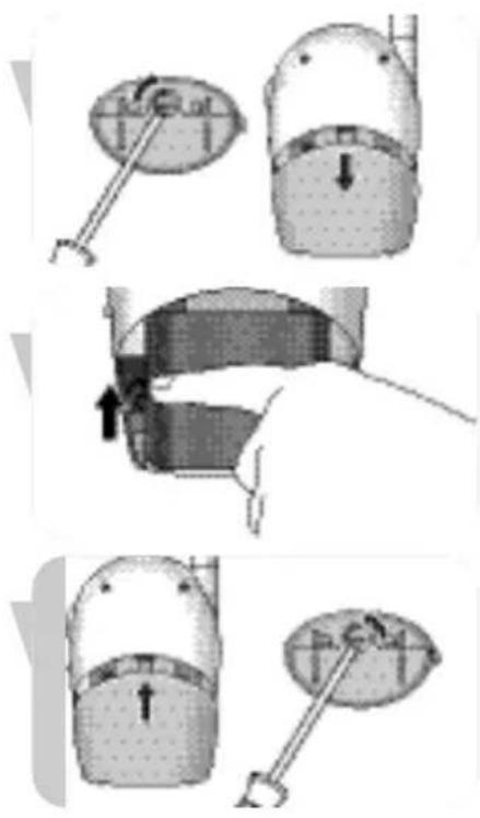 PHILIPS SCX465 - Encender y apagar la alarma de ENLACE - 1