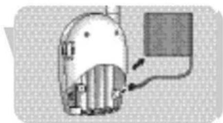 PHILIPS SCX465 - Byta batteripaketet (föraldraenhet) - 2