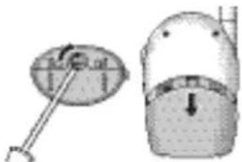 PHILIPS SCX465 - Tænding og slukning af LINK-alarmen - 1