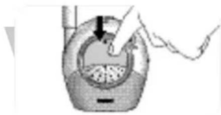 PHILIPS SCX465 - Switching the night-light on and off - 1
